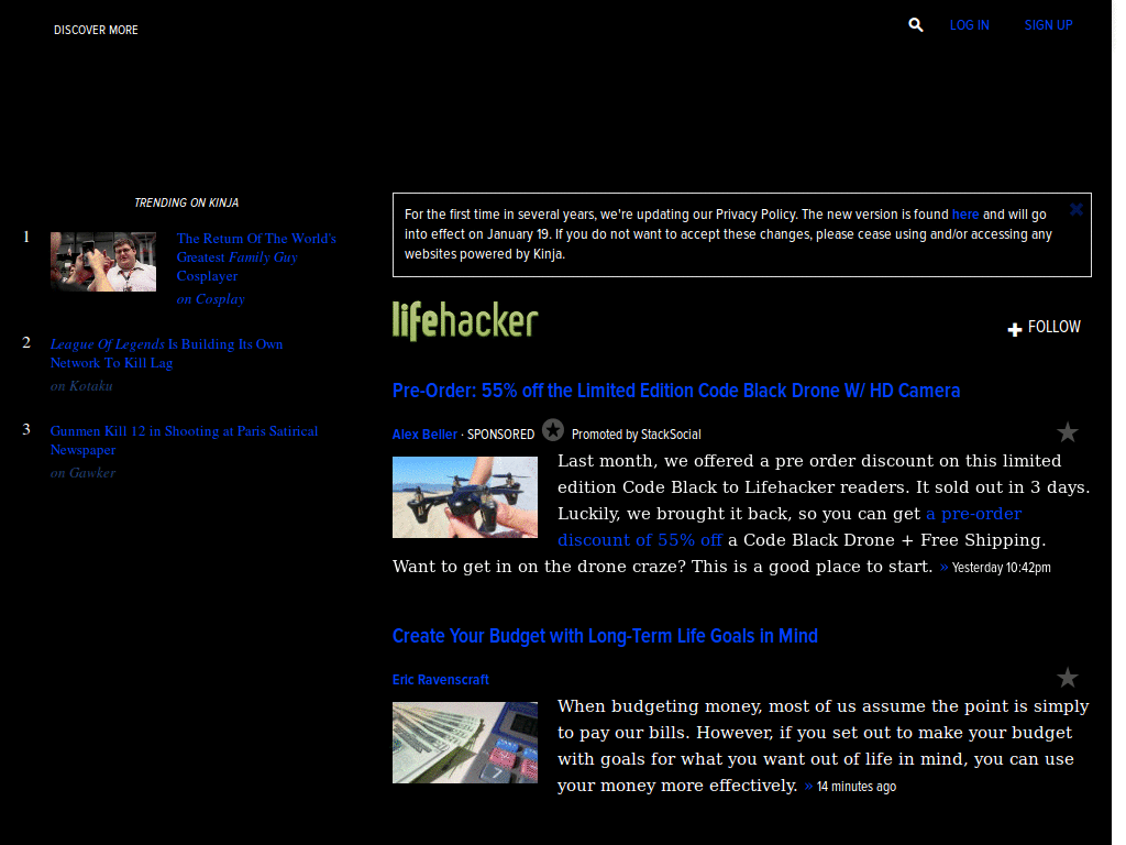 lifehacker dark