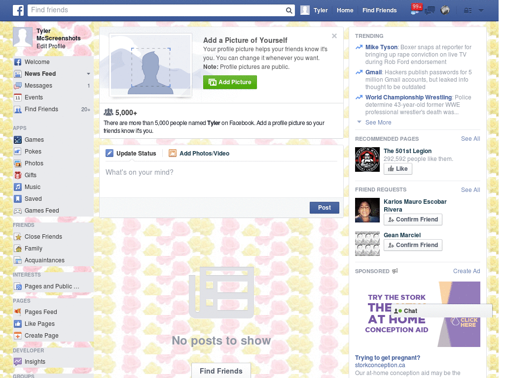 pretty facebook - roses