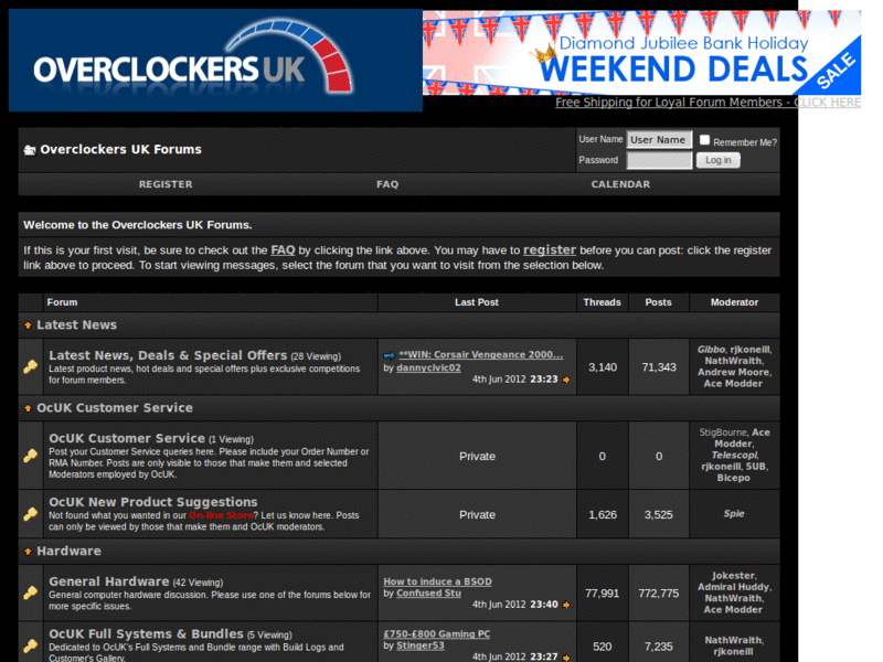 OcUK Dark V2.0 with santa hats on avatars