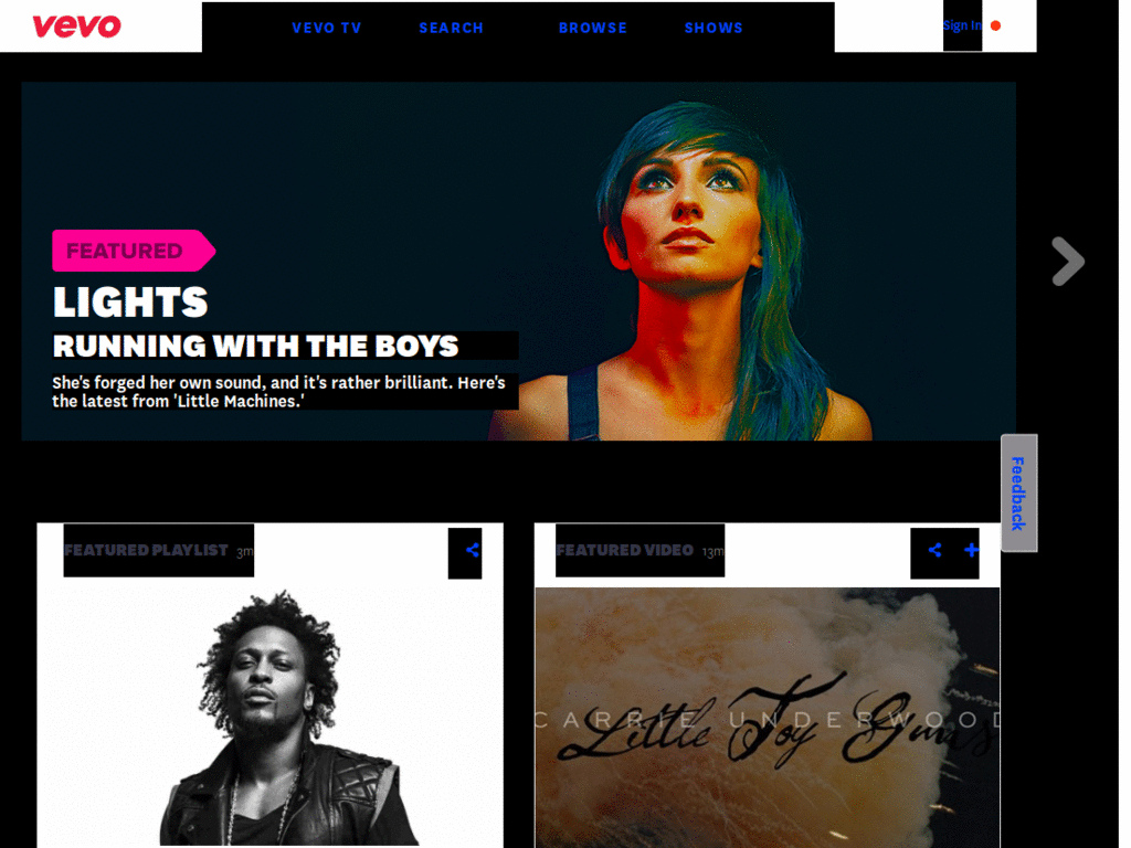 vevo dark