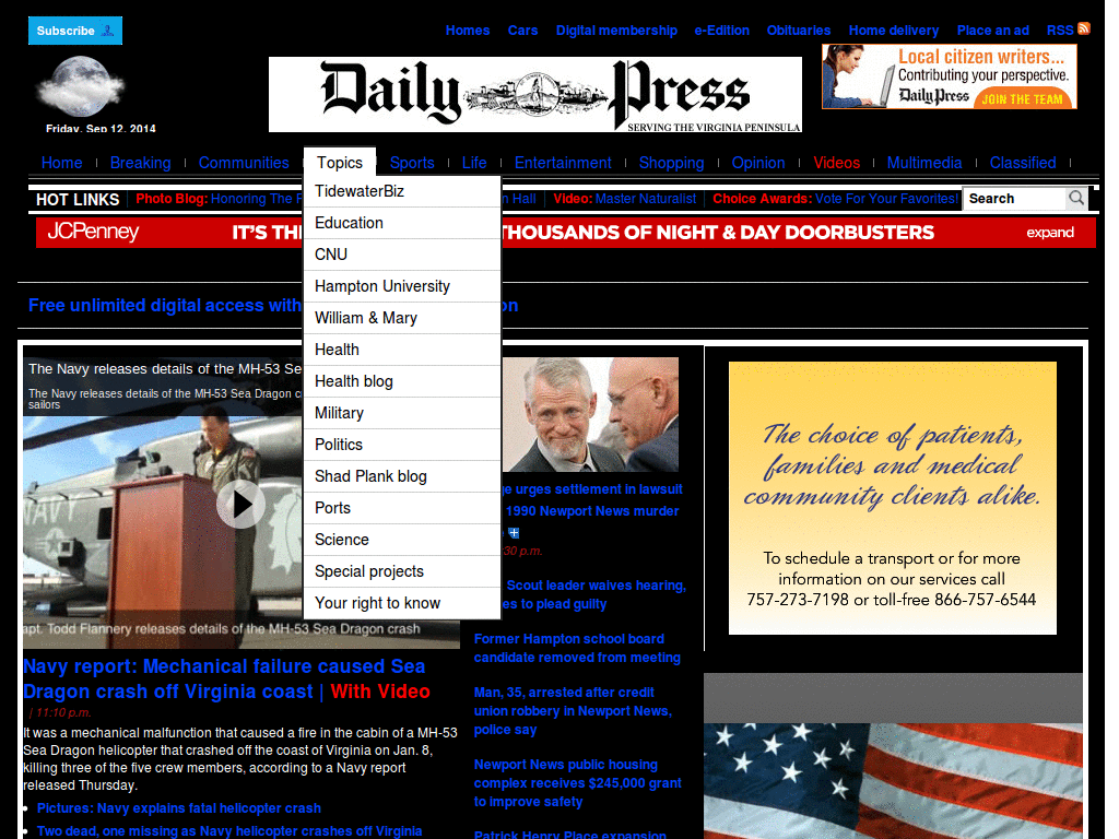 dailypress dark