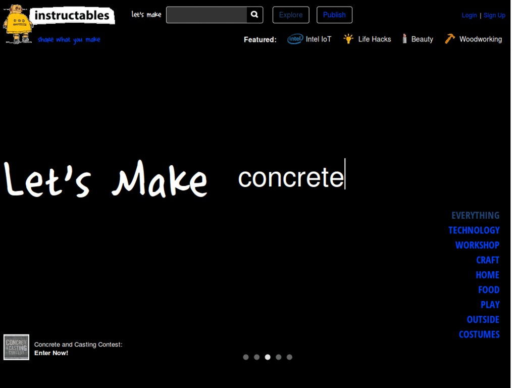 instructables dark