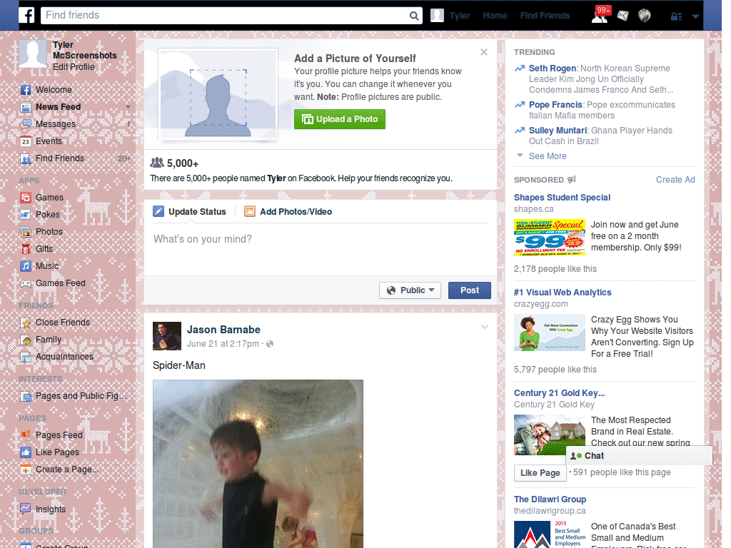 xmas holiday facebook theme