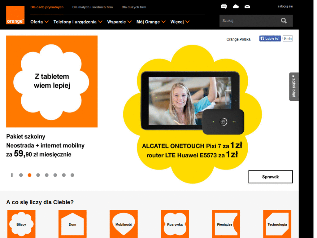 orange.pl minimized
