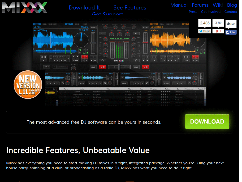 mixxx dark