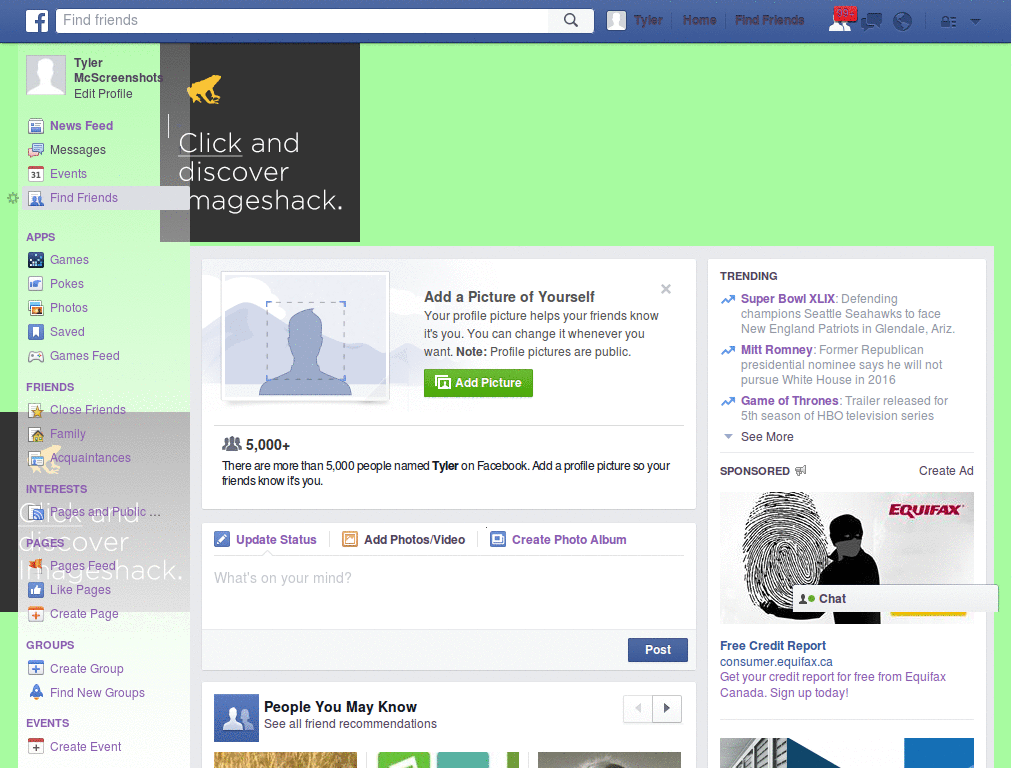 Christian Beadles Facebook Theme