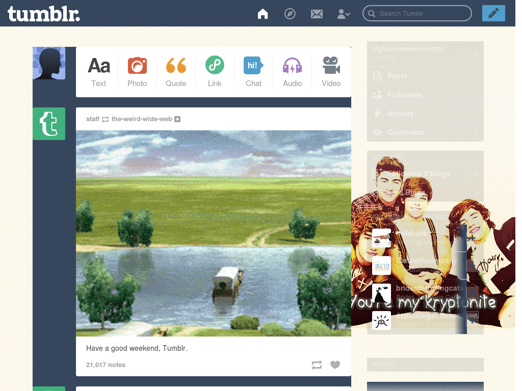 1D Dashboard xx