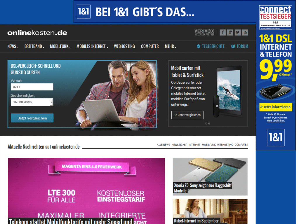 onlinekosten.de forum old style up to November 05