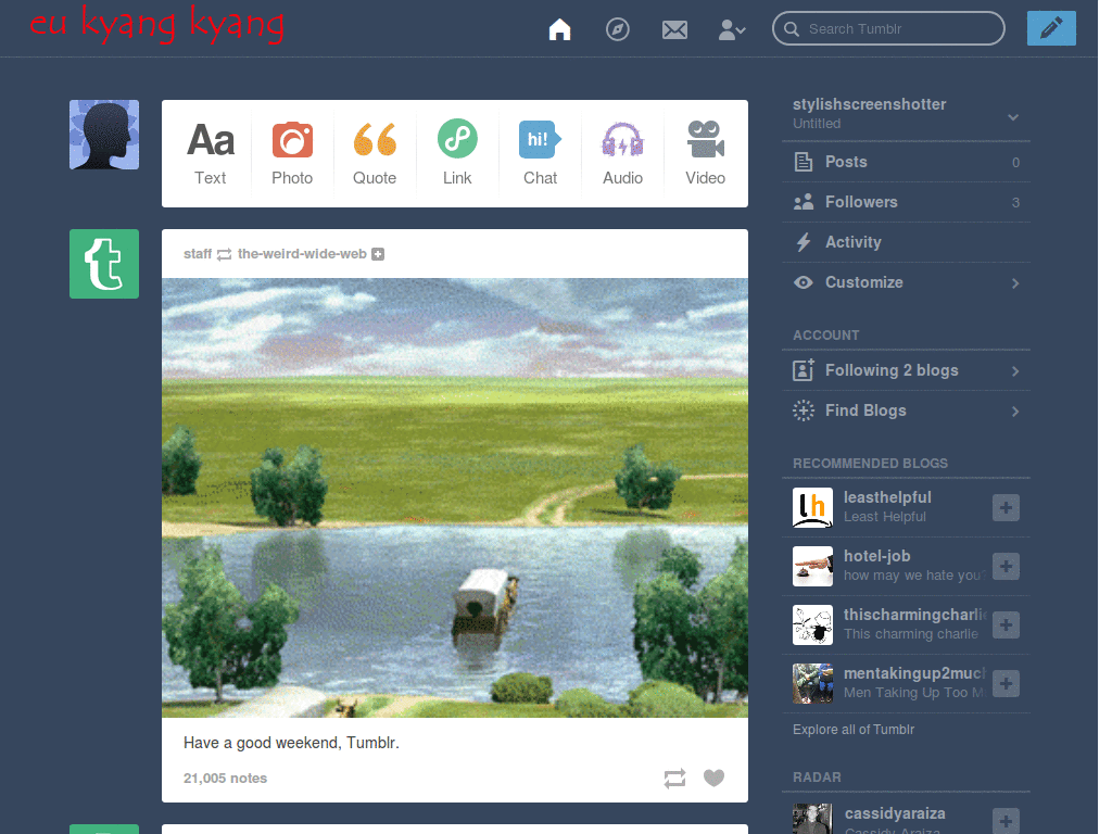 eu kyang kyang tumblr logo