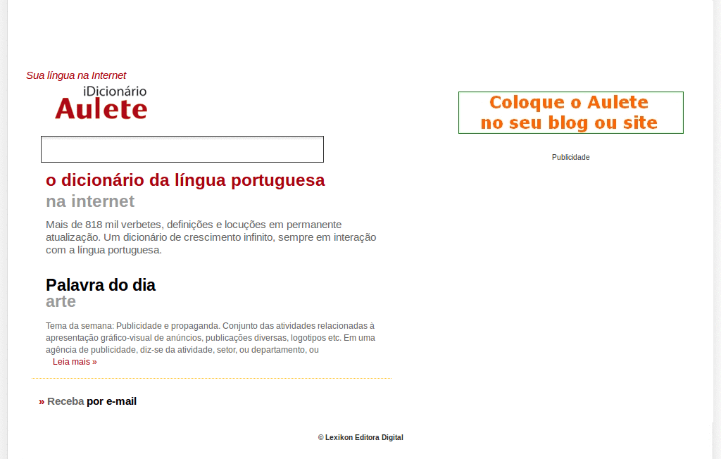 DicsTyle iDicionário Aulete