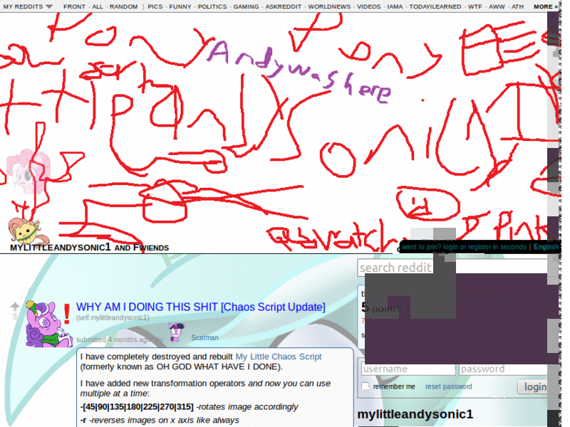 Reddit - CHAOS - Keyframes