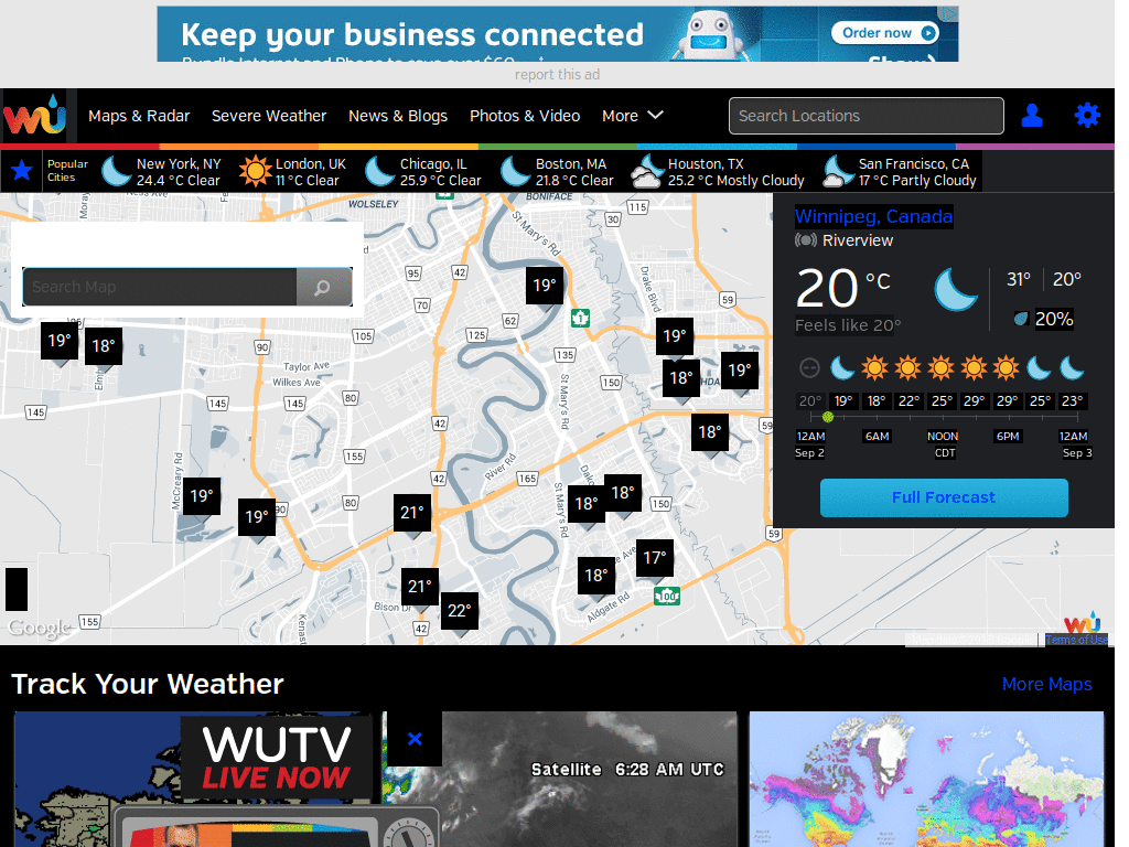 wunderground dark