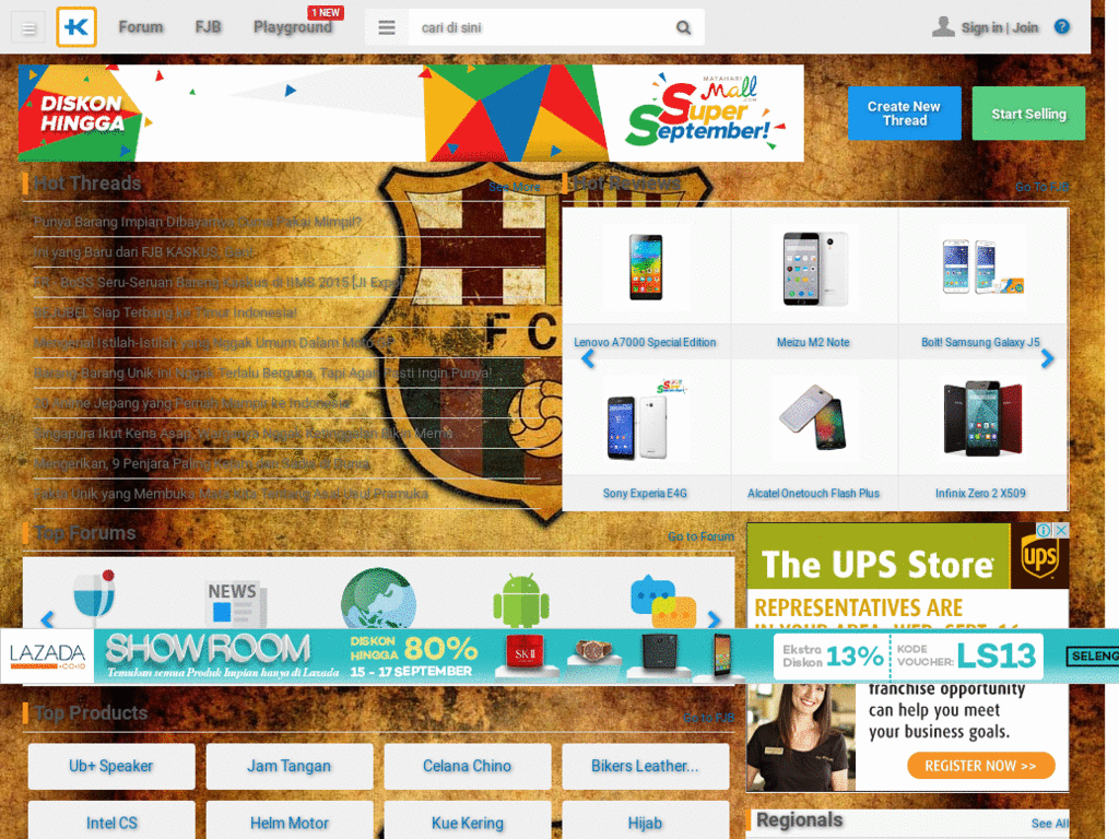 kaskus Aero Barcelona Edition