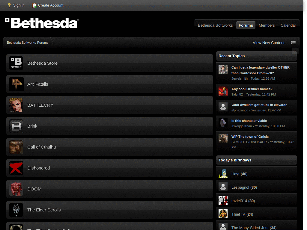 Bethesda Game Studios Forums - Light Tan Backgroun