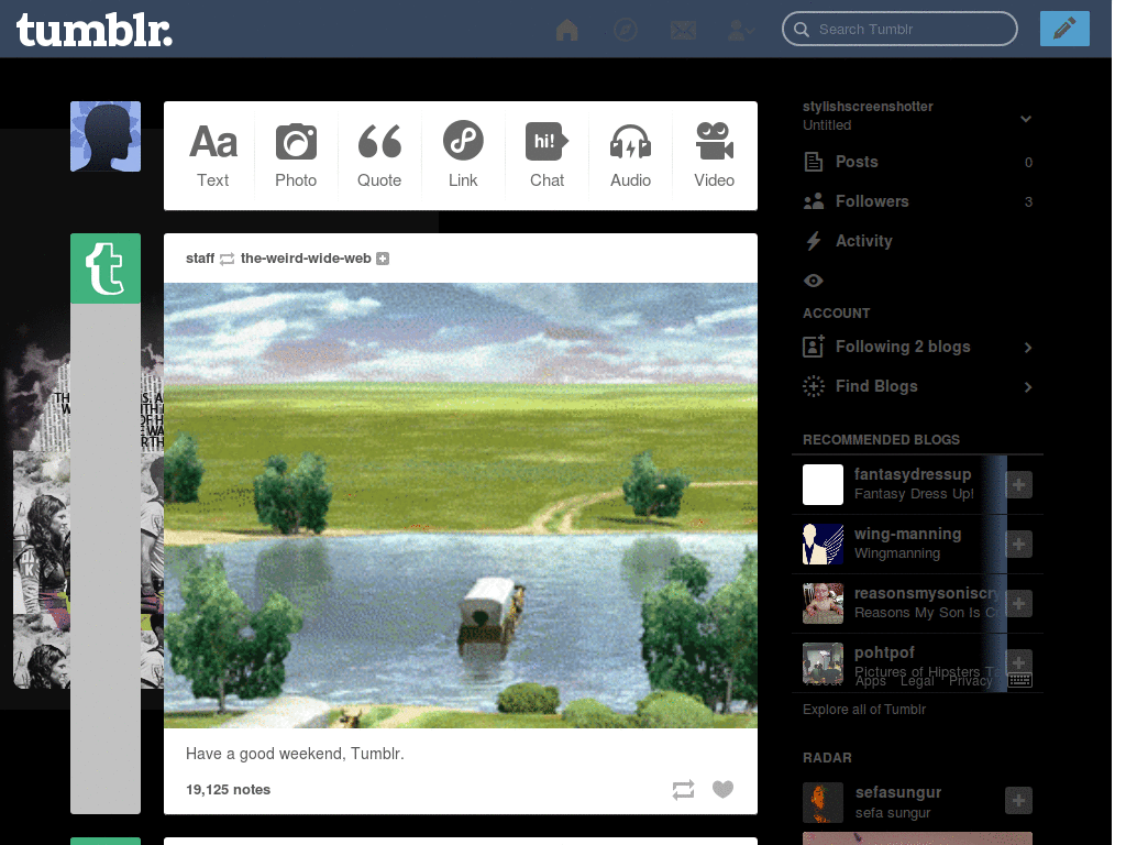 Serenity Dashboard Theme - xxkenziex