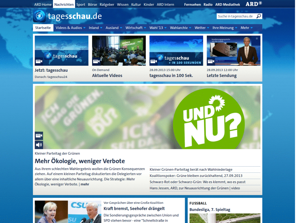 Tagesschau Textvergrößerung