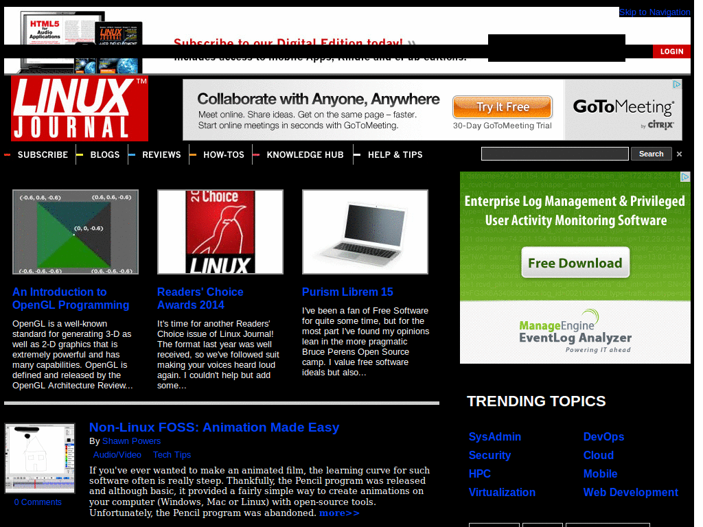 linuxjournal dark