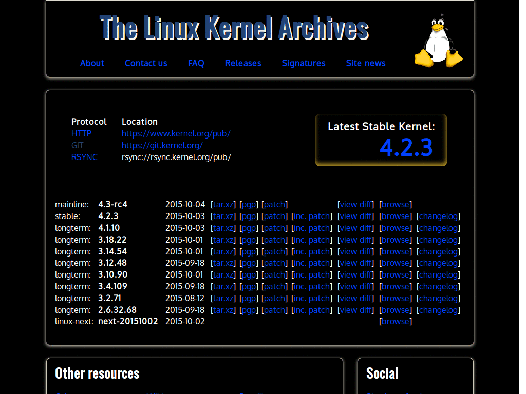 kernel dark