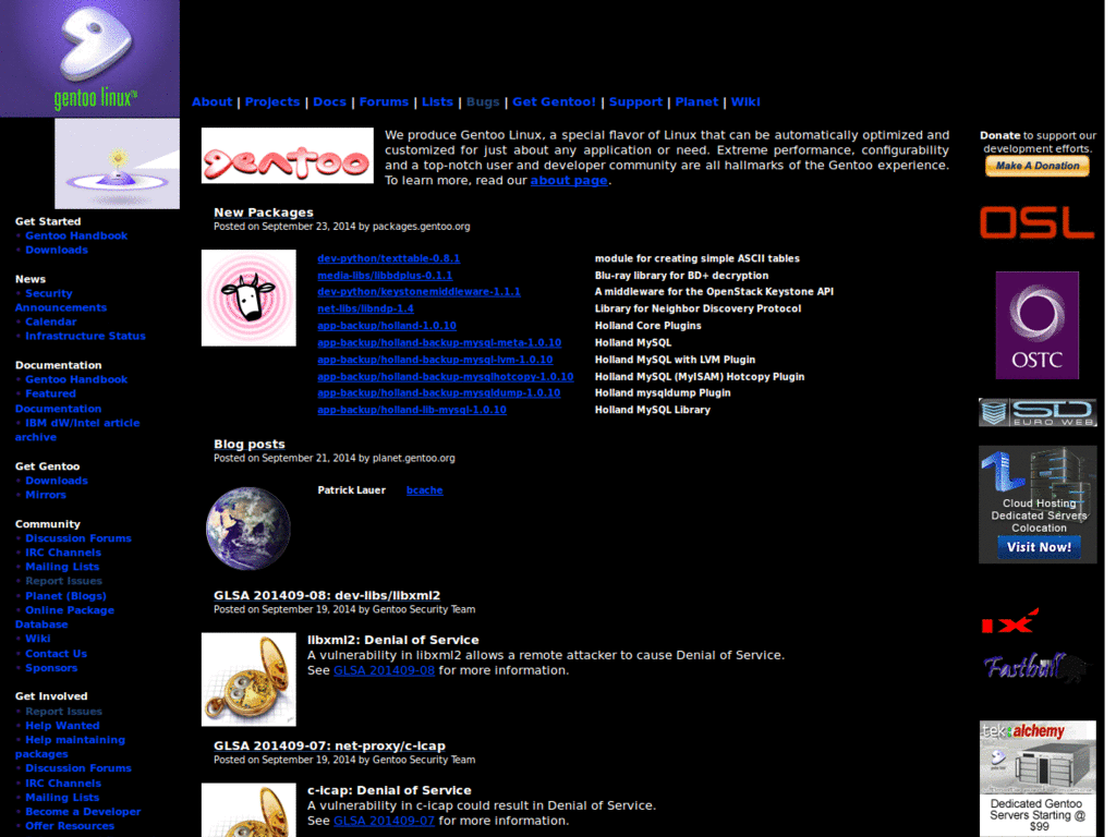 funtoo / gentoo dark