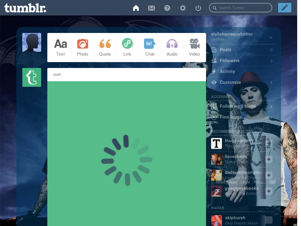 avenged sevenfold dash theme