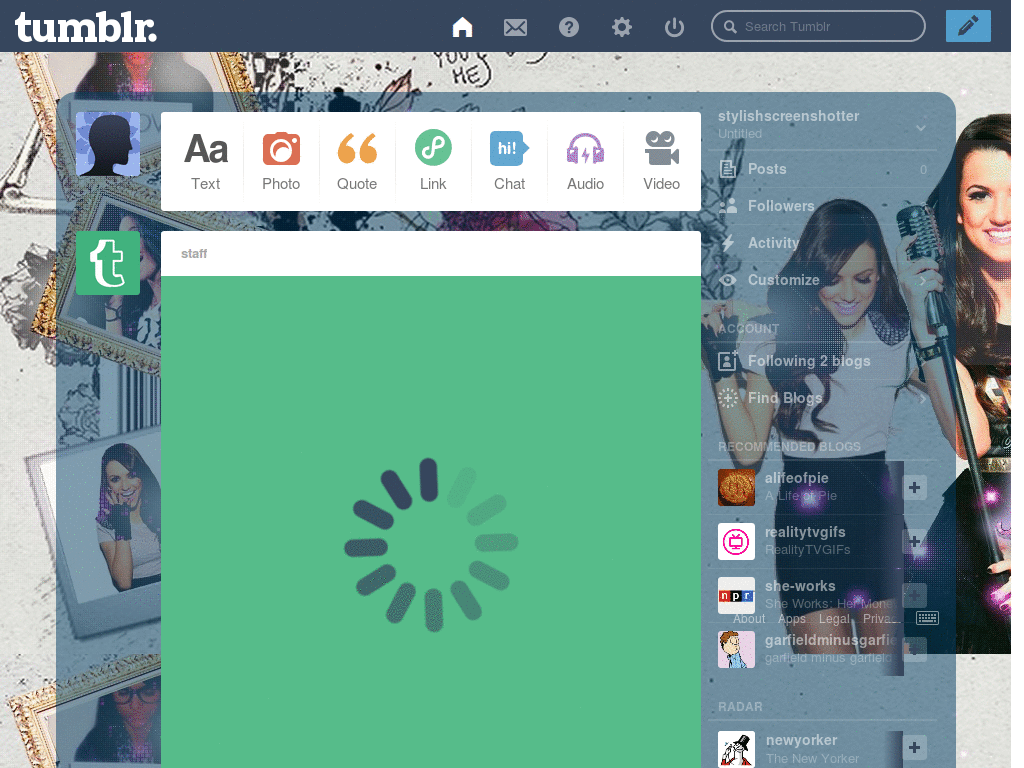 Manu Gavassi dashboard theme