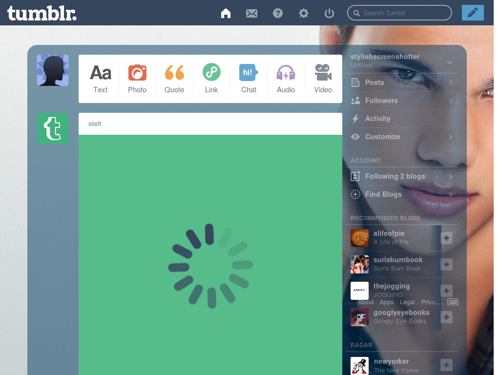 Theme para dash do Taylor Lautner