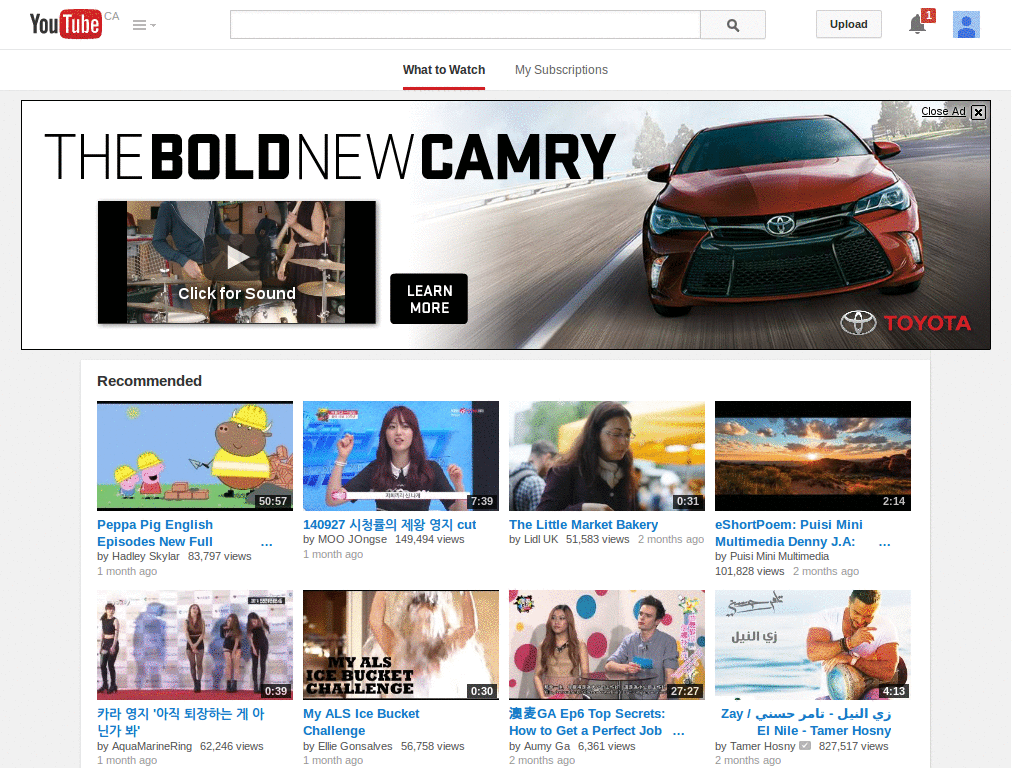 YouTube homepage cleanup