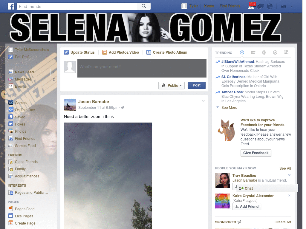 Facebook - Selena Gomez 1 ( by Templah.com )