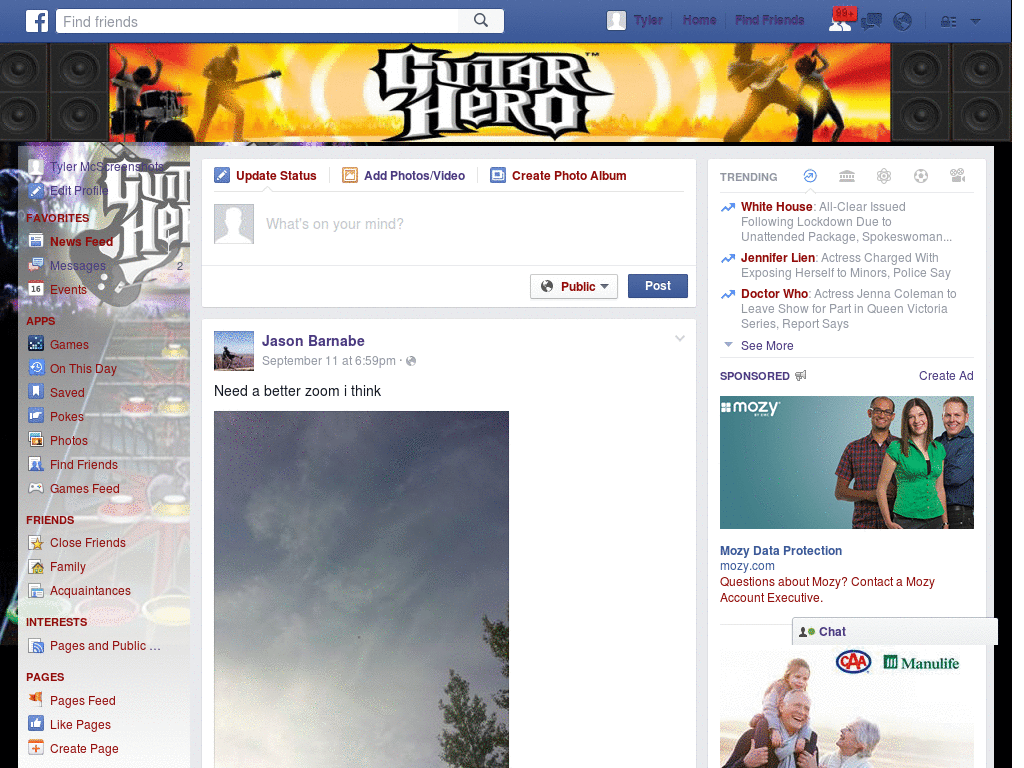 Facebook - Guitar Hero ( by Templah.com )