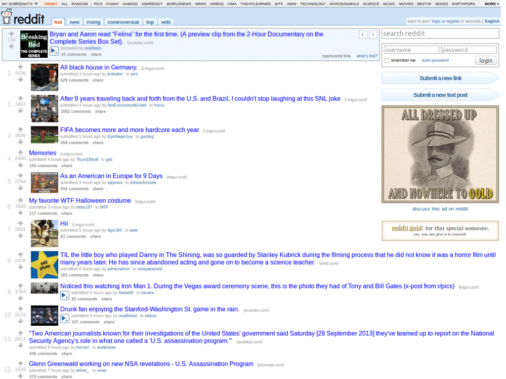 Reddit - Arial