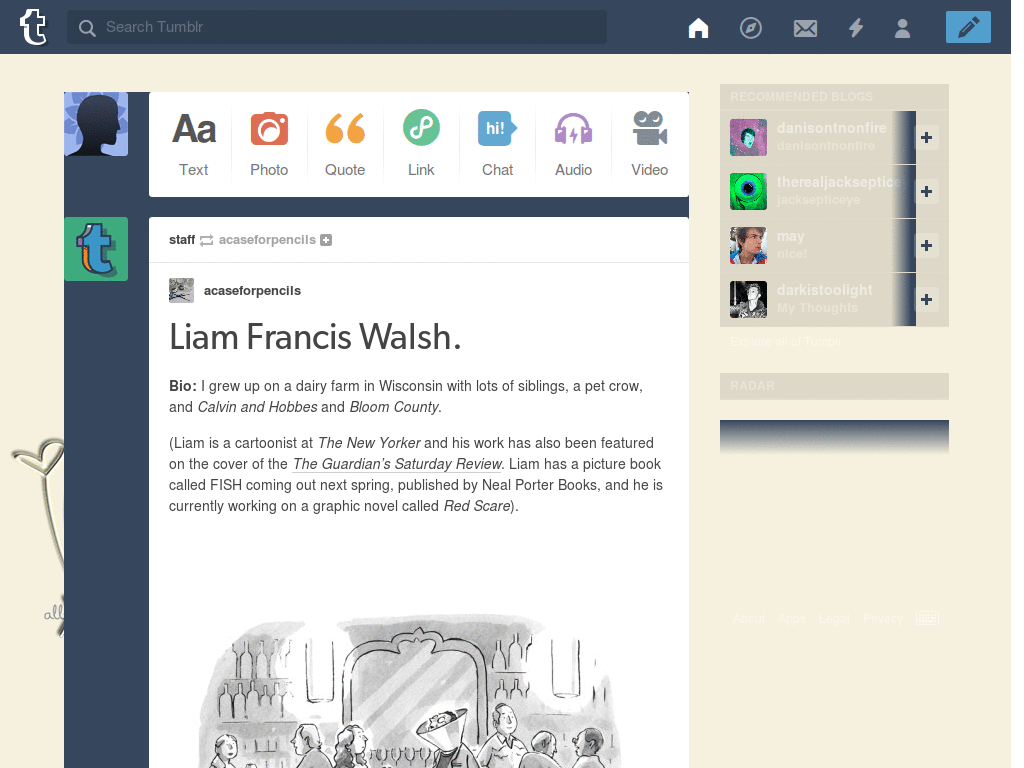 Theme Love my Tumblr