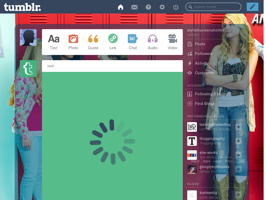 Programas de talento dashboard theme