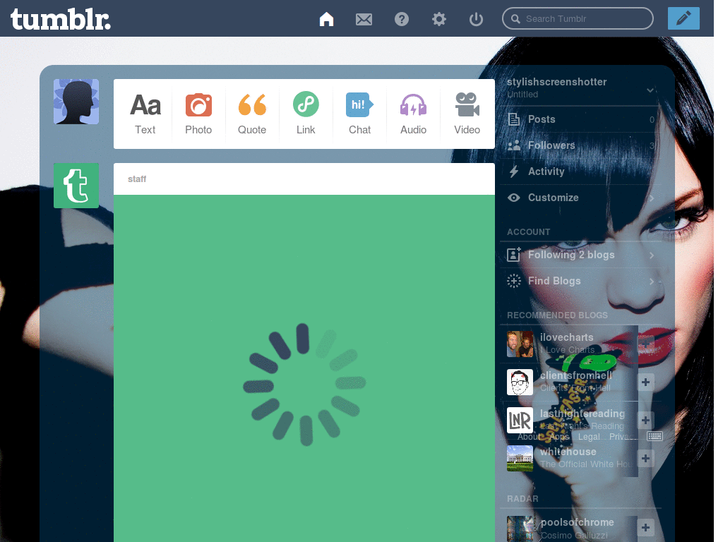 Jessie J dash theme
