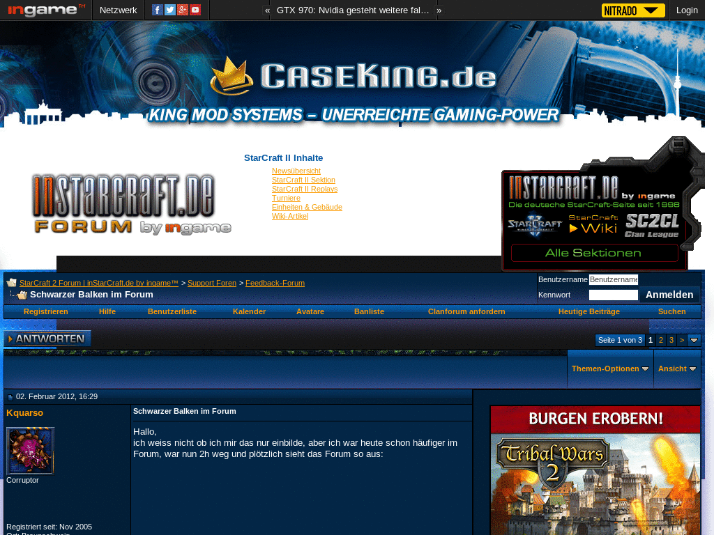 instarcraft - change background image of forum