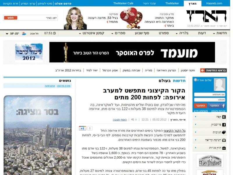 Make Haaretz less ADD