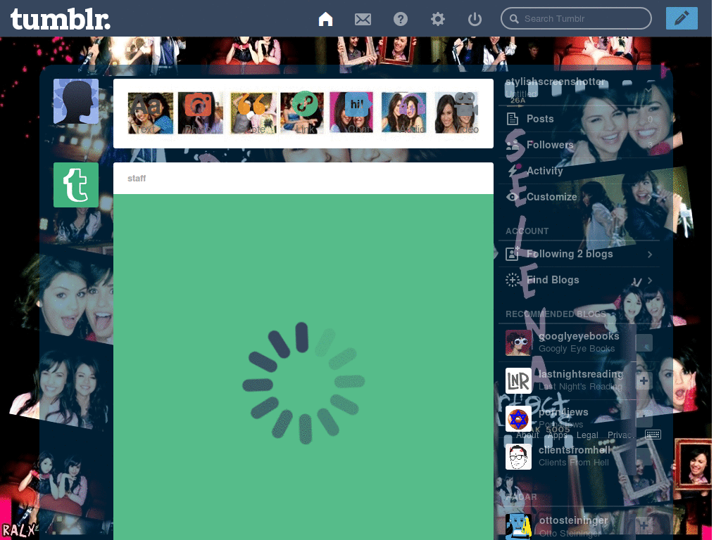 Selena e Demi dashboard