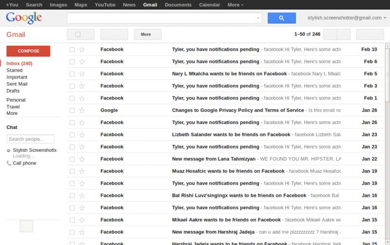 Cleaner Gmail