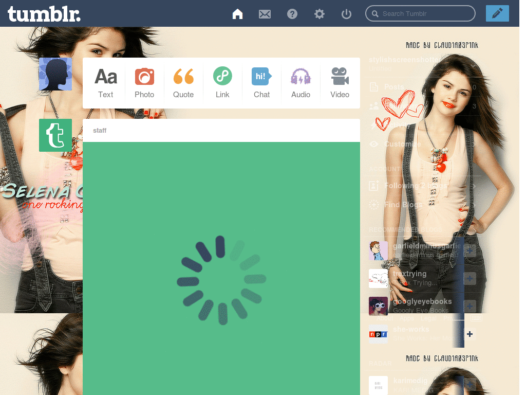 Selena Gomez - Theme para Dash 2