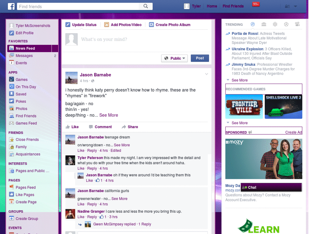 Facebook Ultra Purple ! By SniperBlack