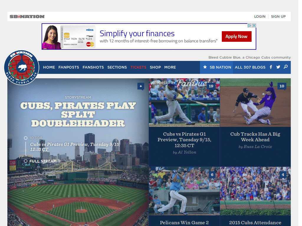 BleedCubbieBlue Blue Recs