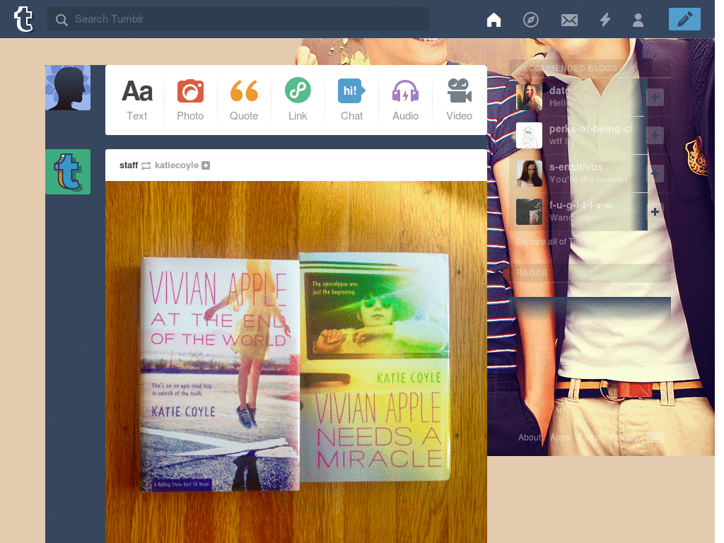 Larry Stylinson dashboard theme