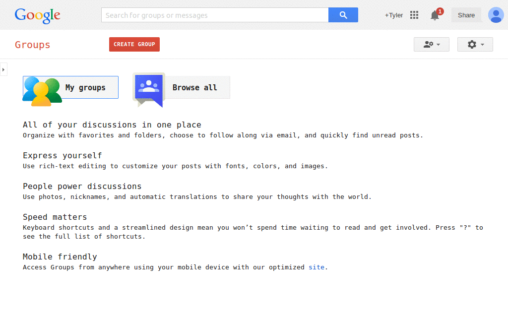 Google Group Monospace Font