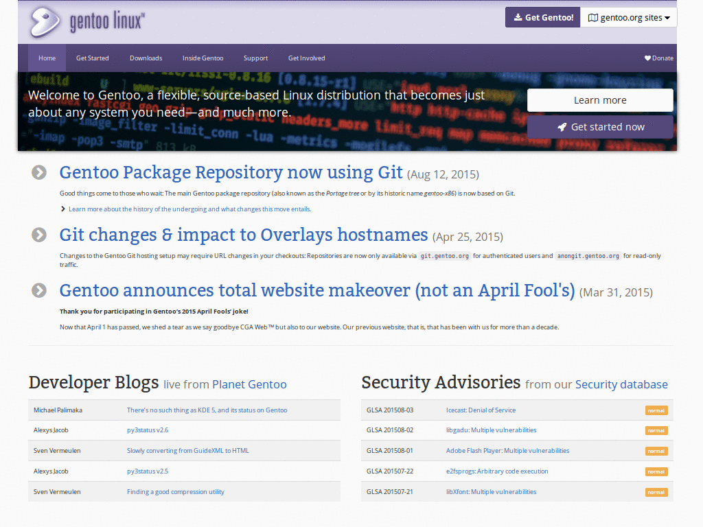www.gentoo.org