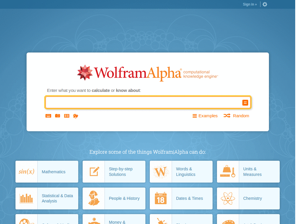 Wolfram|Alpha Copyable Plaintext
