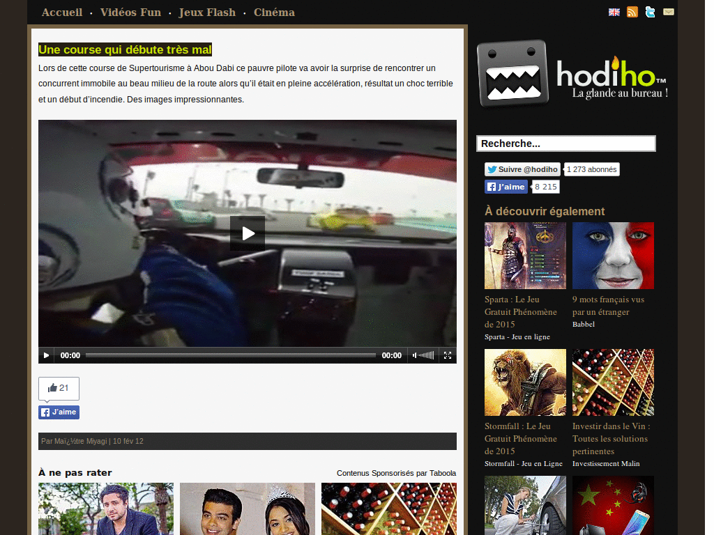 hodiho - cacher commentaires