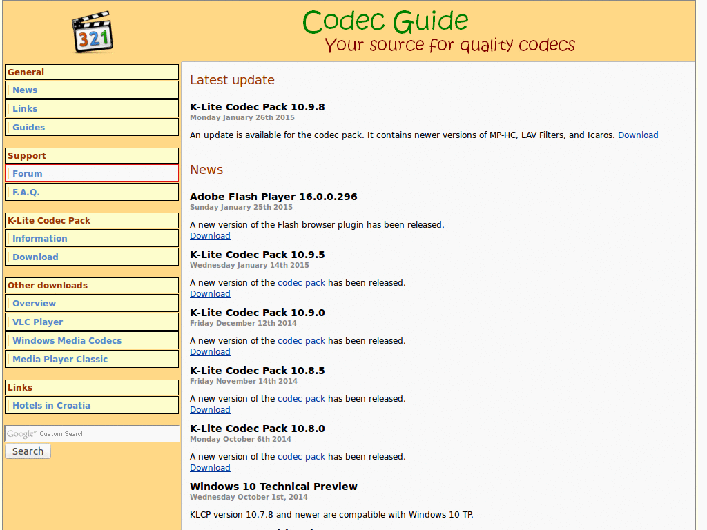 Codecguide.com Cleaner