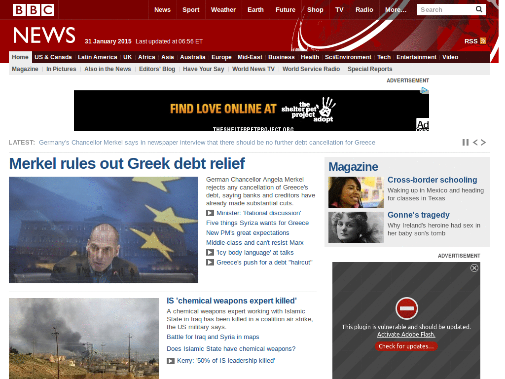 BBC News - compress new layout