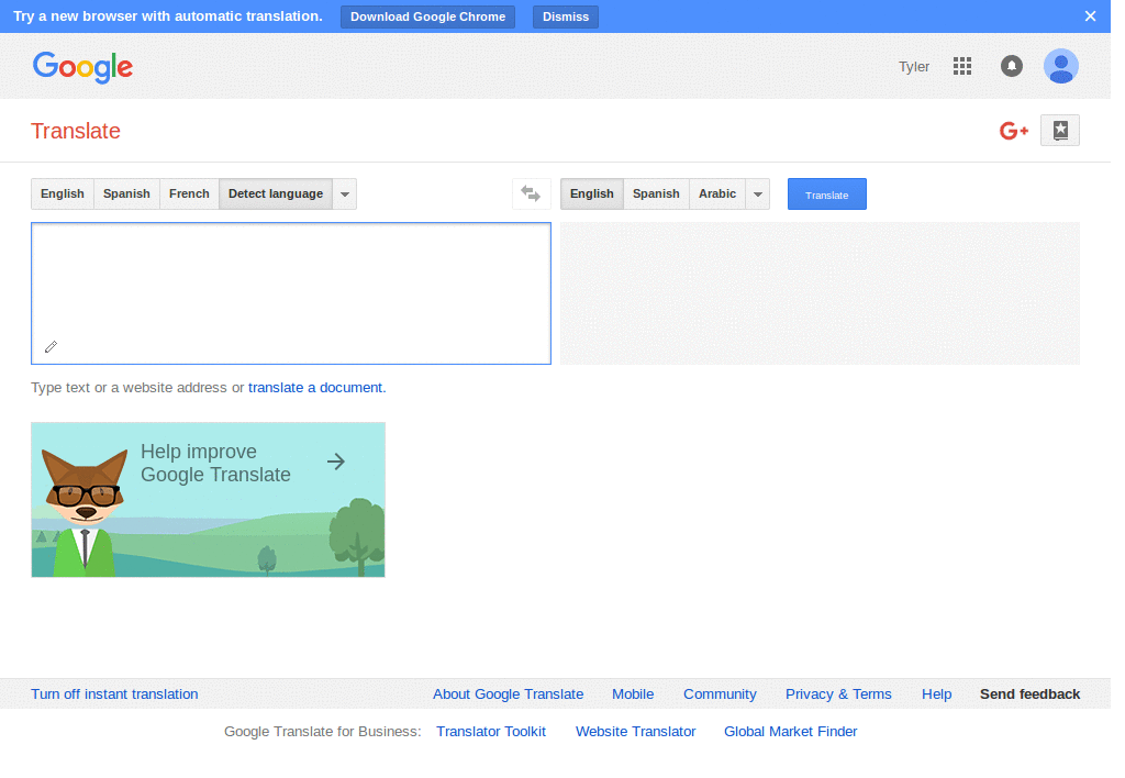 Google Translator Toolkit Better Fonts