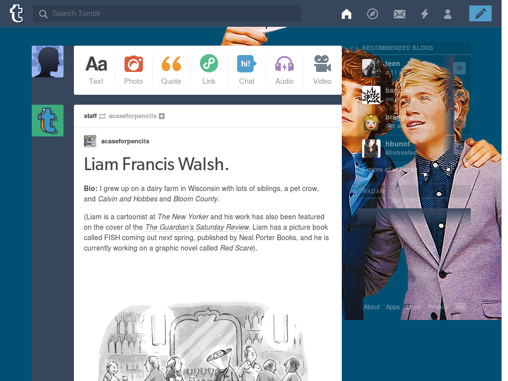 Niam Dashboard (dark blue)