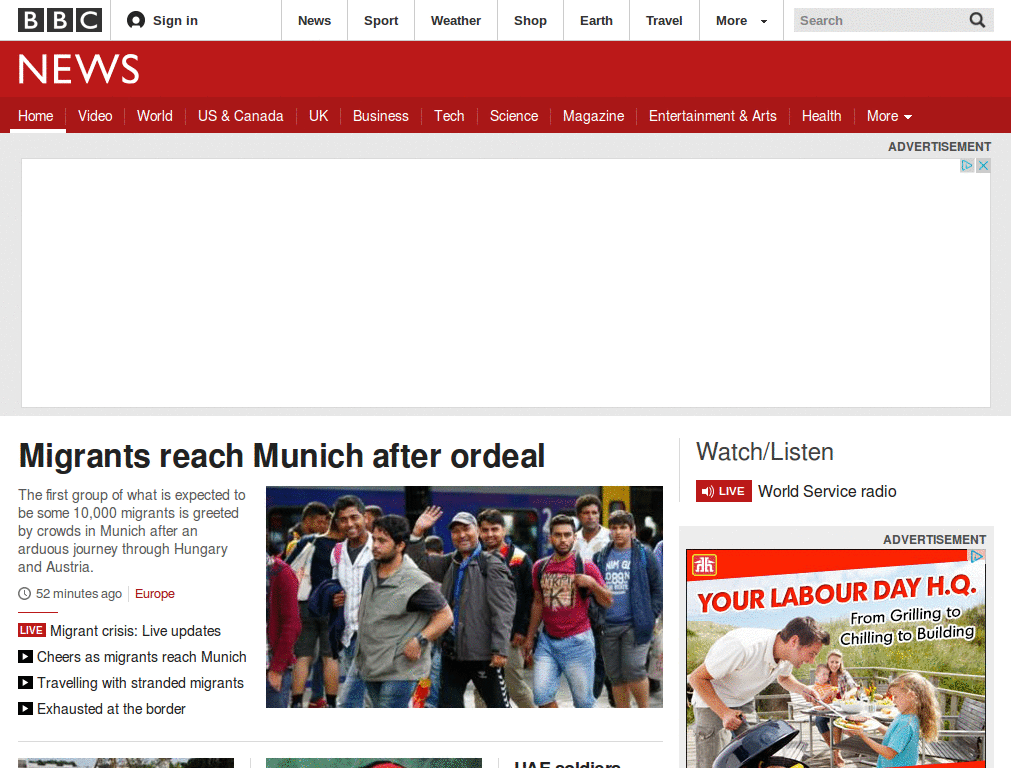 Compact BBC News